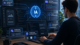Développement d'applications assisté par intelligence artificielle.
