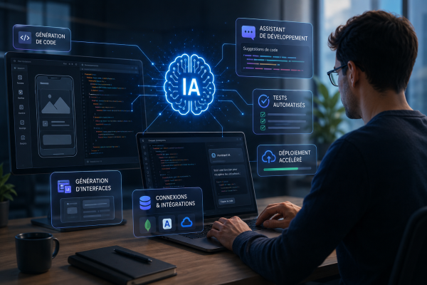 Développement d'applications assisté par intelligence artificielle.